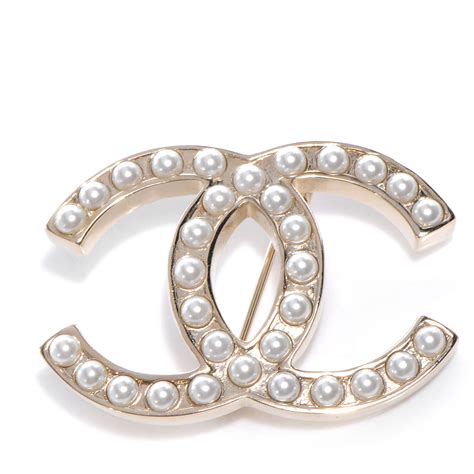 faux pearl chanel brooch|vintage chanel pins brooches.